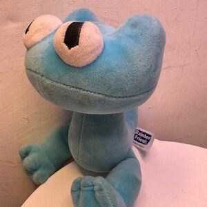 Rainbow Friends Blue Frog Plush Toy